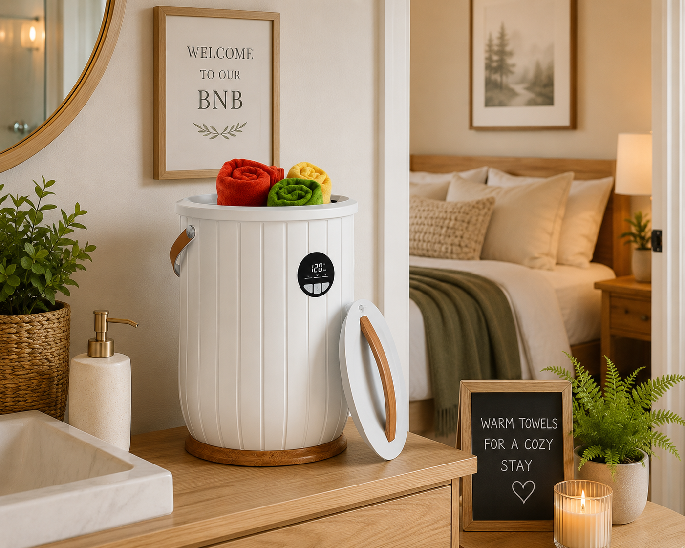 Towel Warmer for BnB Vacation Rental: ROI Math